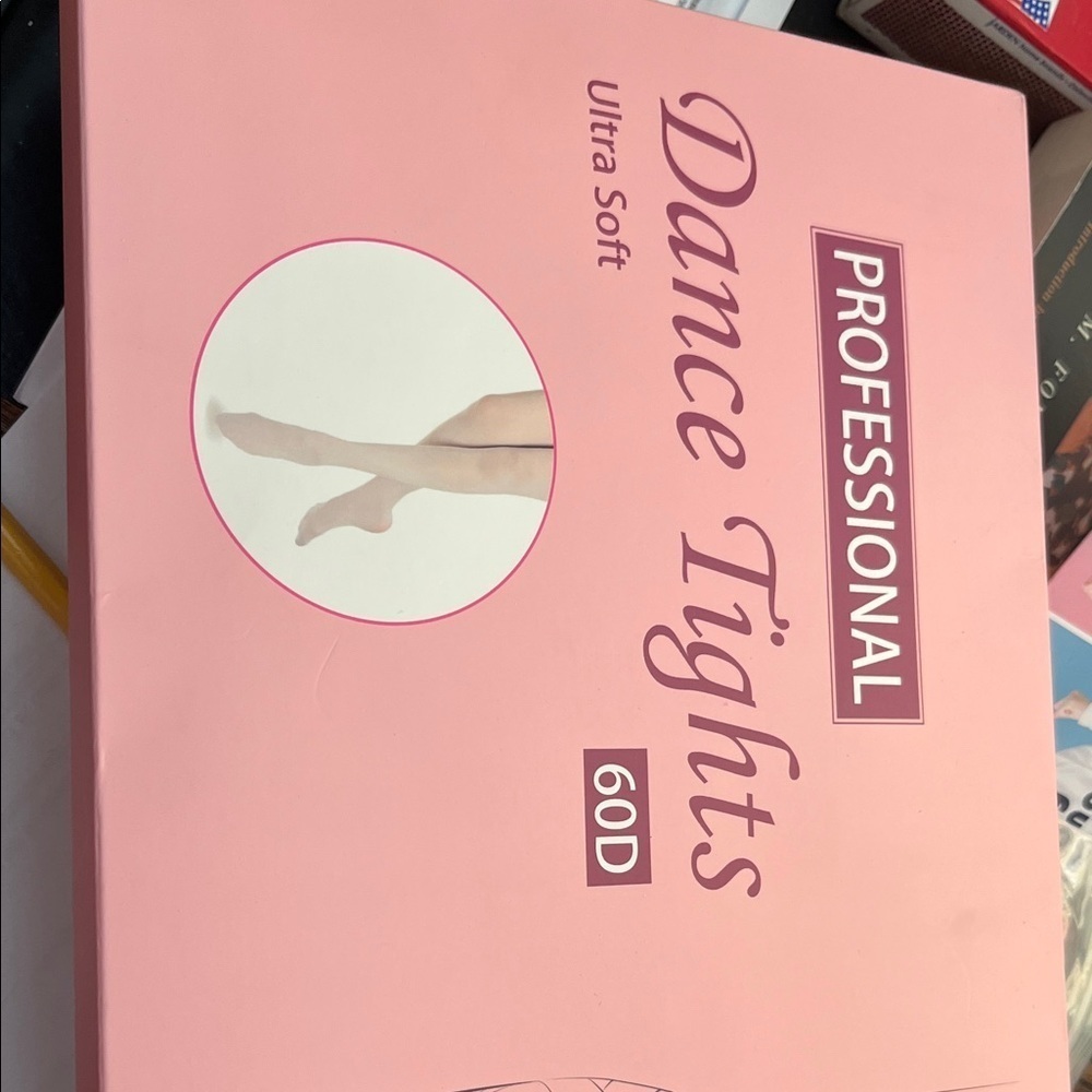 Professional Dance Tights in Pink 3 Pair